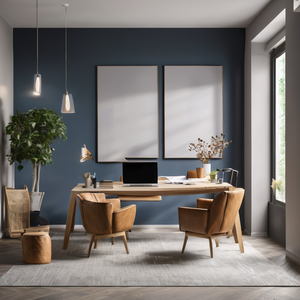 Professional painting contractors business office